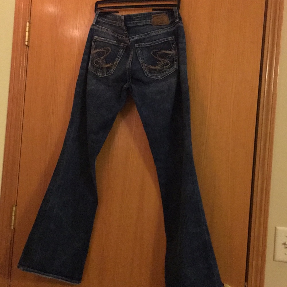 Silver jeans